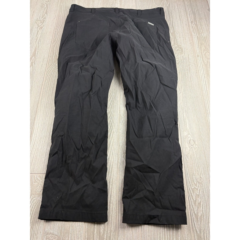 Eddie Bauer Mens Black Hiking Pants 40x30 Nylon Spandex Outdoor Casual - Picture 3 of 11